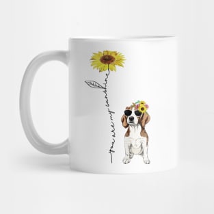 You Are My Sunshine Beagle Mug